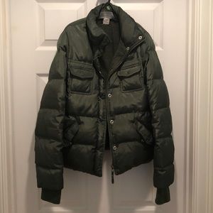 J. Crew puff winter jacket